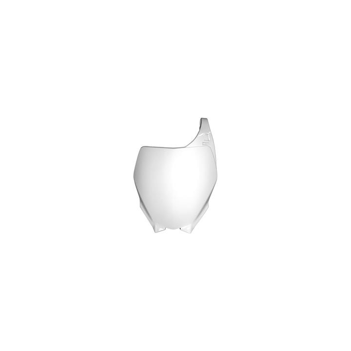 Plaque numéro frontale Racetech blanc Yamaha 1065192