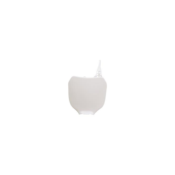 Plaque numéro frontale Racetech blanc Yamaha 1065193