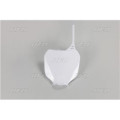 Plaque numéro frontale UFO blanc Yamaha YA03823#046 | Oxmoto