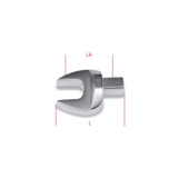 Clé à fourche Beta pour clés dynamométriques - taille