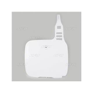 Plaque numéro frontale UFO blanc Yamaha YA02805#046 | Oxmoto