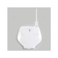 Plaque numéro frontale UFO blanc Yamaha 1087762001 | Oxmoto