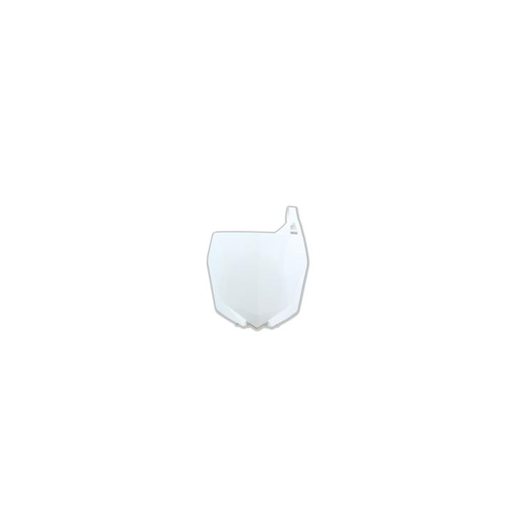 Plaque numéro frontale Racetech blanc Yamaha R-TBYZ0BN0006