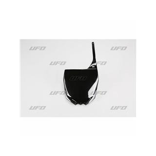 Plaque numéro frontale UFO noir Yamaha YZ125/250 | Oxmoto