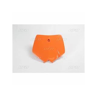 Plaque numéro frontale UFO orange KTM KT04051@127 | Oxmoto