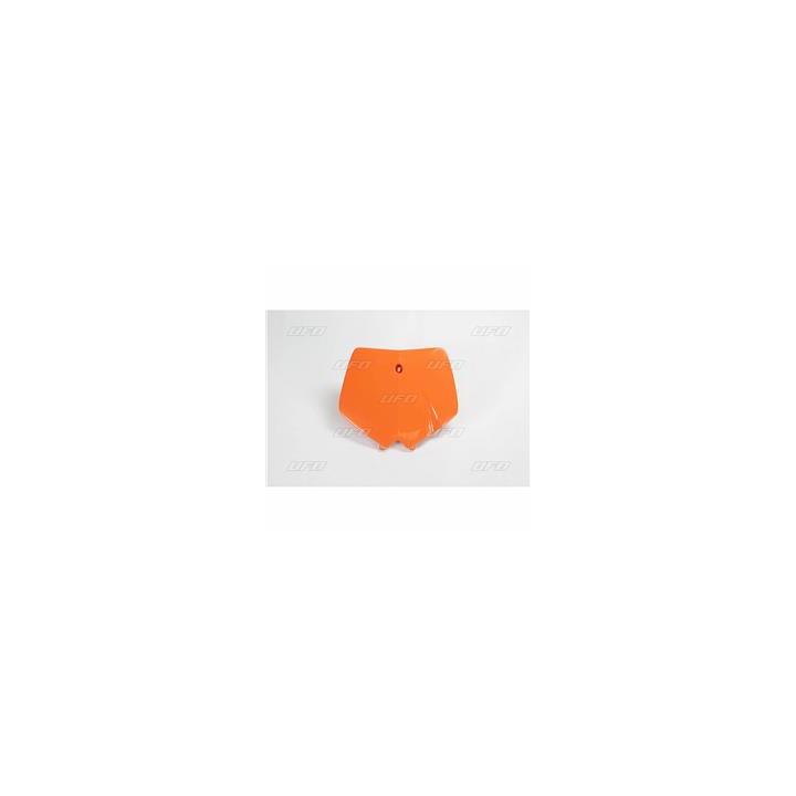 Plaque numéro frontale UFO orange KTM KT04051@127 | Oxmoto