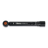 Clé dynamométrique aluminium compacte à déclenchement avec cliquet réversible Beta TOOLS