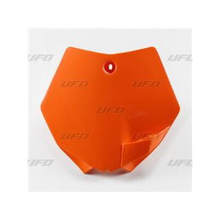 Plaque numéro frontale UFO orange KTM sx65 1087318001