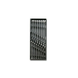 Plateau thermoformé rigide avec clés mixtes Beta T05 - 16 clés