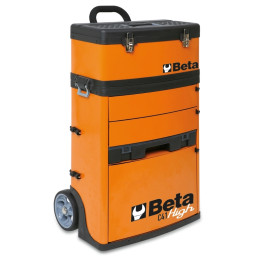 Chariot porte-outils à deux modules superposables Beta RAL2011 orange