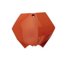 Plaque numéro frontale UFO orange KTM 1087340003 | Oxmoto