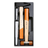 Plateau thermoformé rigide Beta avec composition d'outils - T233