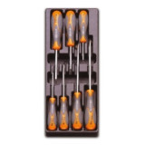 Plateau thermoformé rigide Beta avec composition d'outils - T180