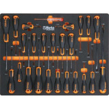 Combinaison d'ameublement d'atelier Beta TOOLS C45PRO 2.0 X comprenant 268 outils Beta Worker