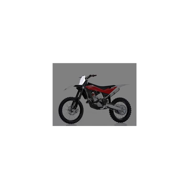 Plaque numéro frontale UFO blanc Husqvarna TE/TC | Oxmoto