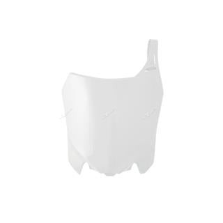 Plaque numéro frontale Racetech blanc Honda CRF250R/450R