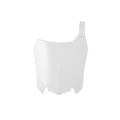 Plaque numéro frontale Racetech blanc Honda CRF250R/450R
