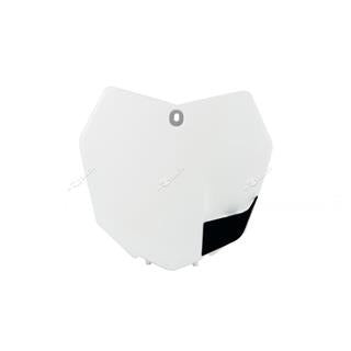 Plaque numéro frontale Racetech blanc KTM 1064931 | Oxmoto