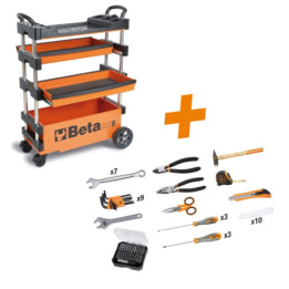 Chariot porte-outils Beta + 100% outils Beta offerts 027000231