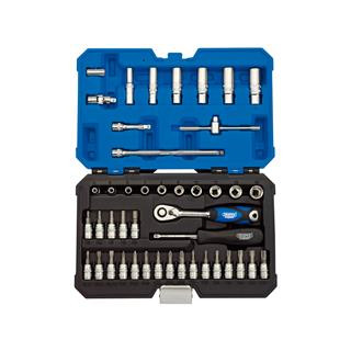 Coffret douilles & cliquet 1/4’’ Draper métrique (44 pièces)
