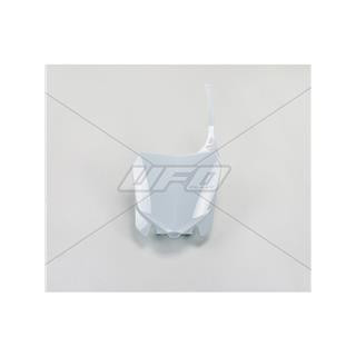 Plaque numéro frontale UFO blanc Honda crf250r/450r 1086881002