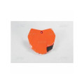 Plaque numéro frontale UFO orange KTM 1087380003 | Oxmoto