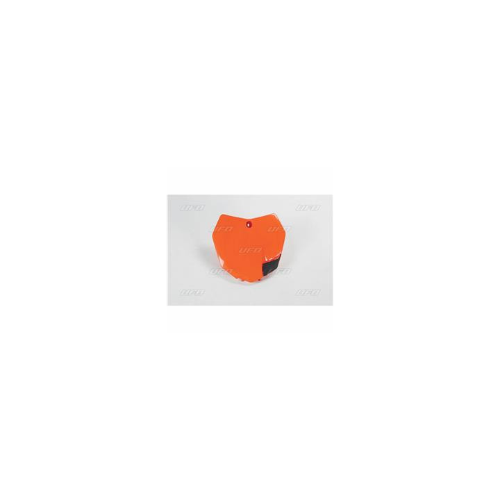 Plaque numéro frontale UFO orange KTM 1087380003 | Oxmoto