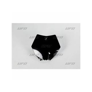 Plaque numéro frontale UFO noir KTM SX85 | Oxmoto