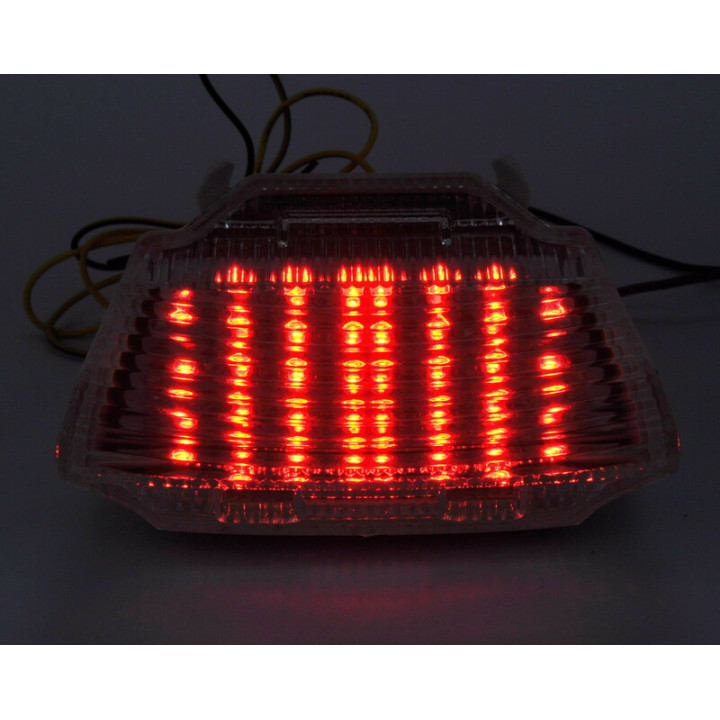 Feu arrière Bihr LED avec clignotants intégrés Kawasaki ZX10R TZK-300-INT