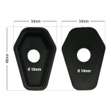 Cache-orifices clignotants Bihr Suzuki WHSS2 | Oxmoto