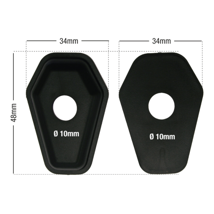 Cache-orifices clignotants Bihr Suzuki WHSS2 | Oxmoto
