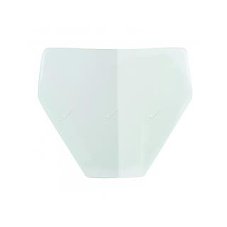 Plaque numéro frontale Racetech blanc Husqvarna tc85
