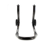 Béquille de stand avant Bihr Home Track fixe noir mat roues noir