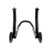 Béquille de stand avant Bihr Home Track fixe noir mat roues noir