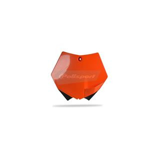 Plaque numéro frontale Polisport orange KTM 1086653001