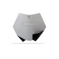 Plaque numéro frontale Polisport blanc KTM 1086653003