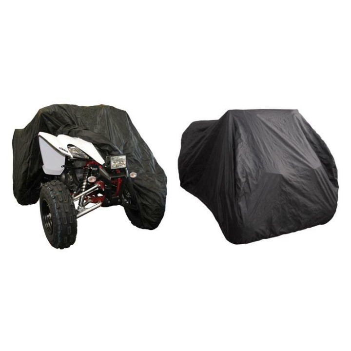 Housse de protection extérieur Bihr noir - quad | Oxmoto