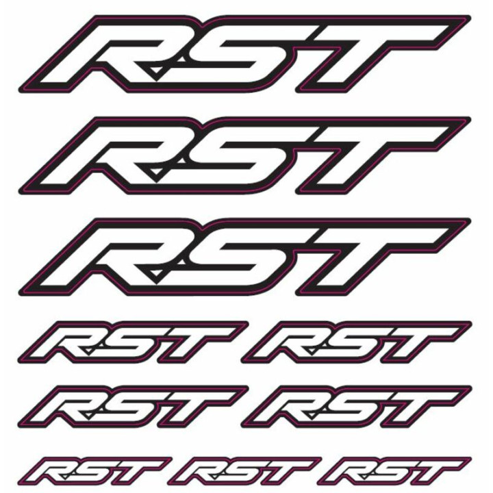 Planche de stickers RST | Oxmoto