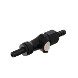 Raccords rapides Bihr Ø6mm double blocage noir | Oxmoto