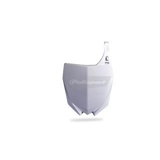 Plaque numéro frontale Polisport blanc Yamaha 1086675003
