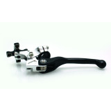 Levier repliable + cocotte Bihr aluminium noir universel