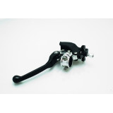 Levier repliable + cocotte Bihr aluminium noir universel
