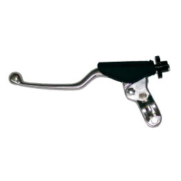 Levier long d'embrayage + cocotte Bihr forgé poli/noir universel