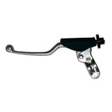 Levier long d'embrayage + cocotte Bihr forgé poli/noir universel