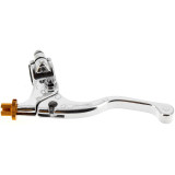 Levier de frein court + cocotte Bihr aluminium coulé poli universel