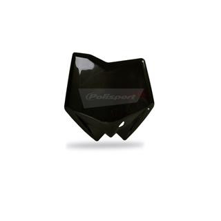 Plaque numéro frontale Polisport noir Husqvarna 8658200001