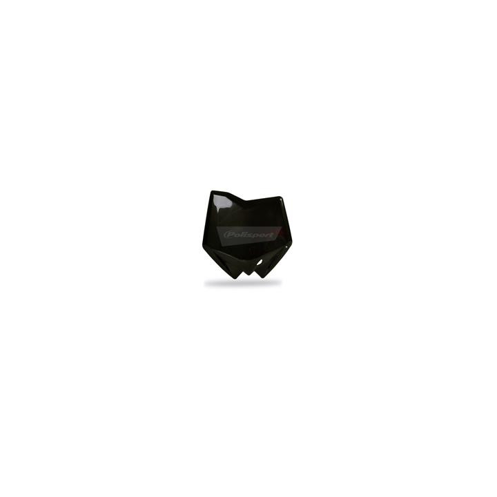 Plaque numéro frontale Polisport noir Husqvarna 8658200001