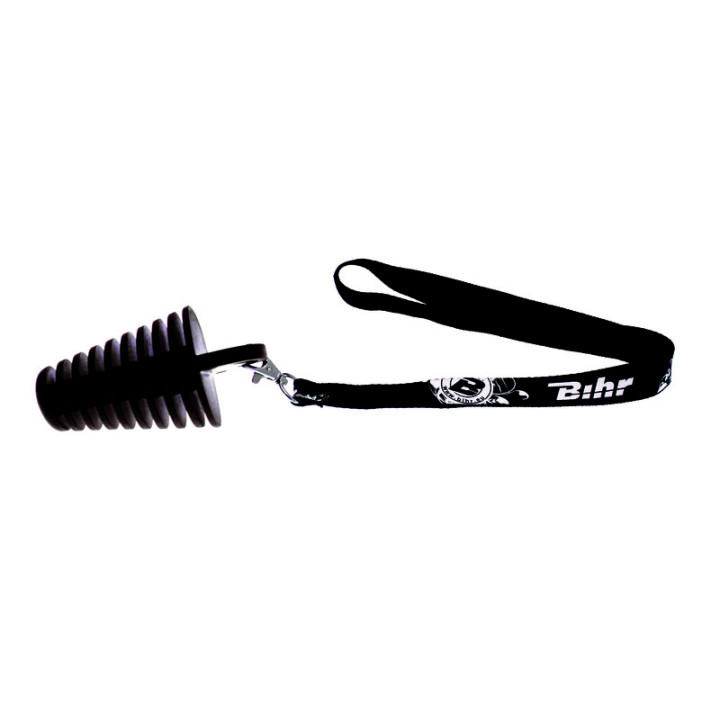 Bouchon de pot d'échappement 4 temps Bihr noir Ø33 à 61mm