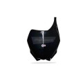 Plaque numéro frontale Polisport noir Yamaha 8678400002