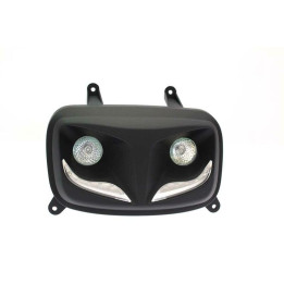 Feux booster led R8 noir mat | Oxmoto